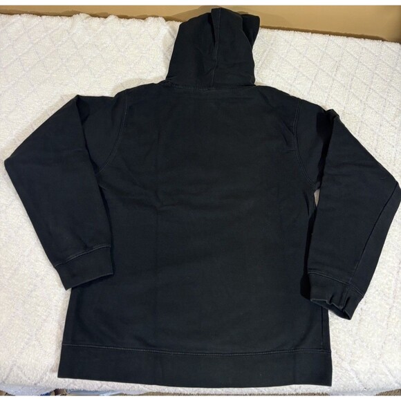 Vintage Universal Studios Jurassic Park Ride Embroidered Black Hoodie Size Small - Picture 7 of 13